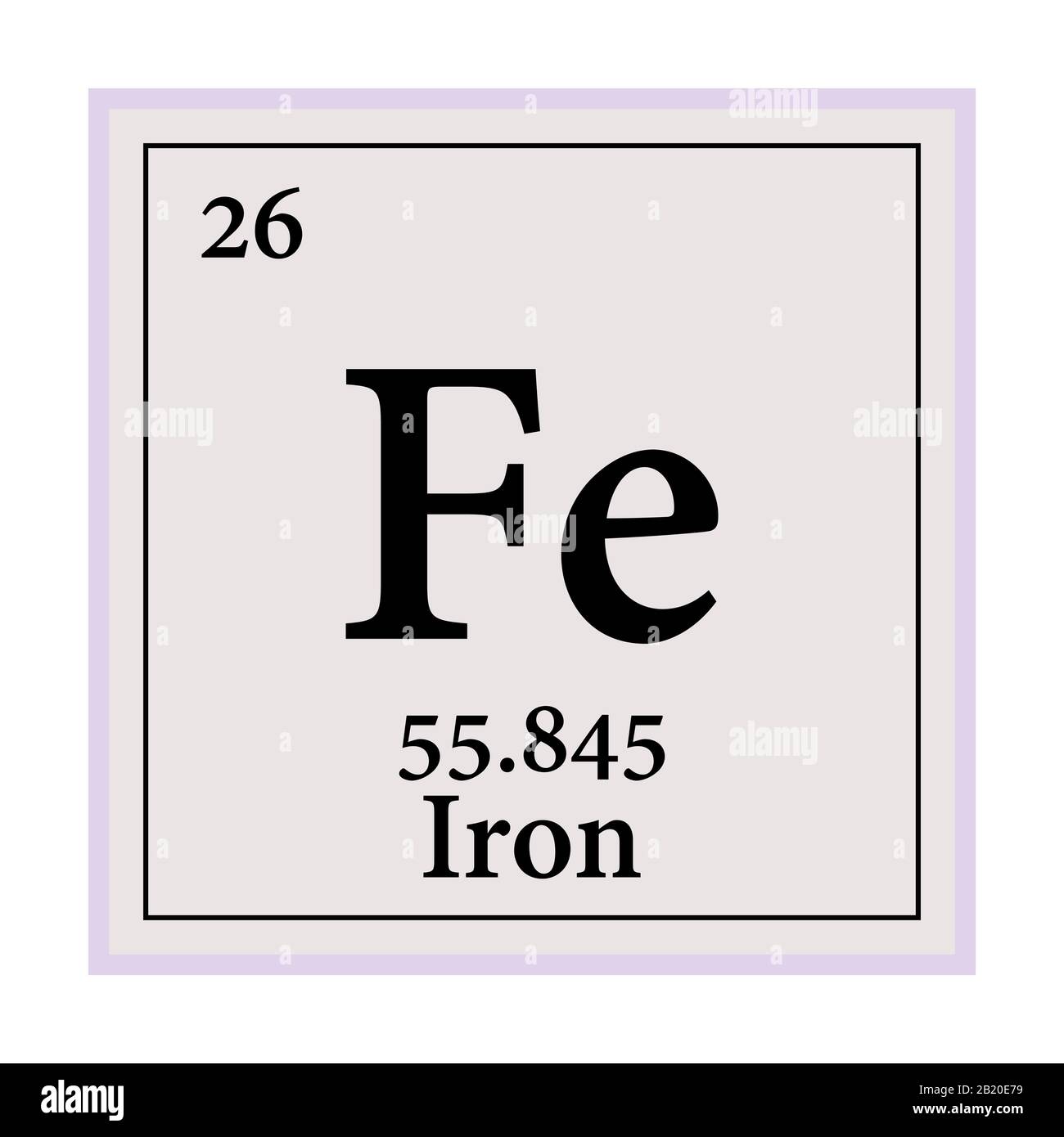 Iron Element Fe