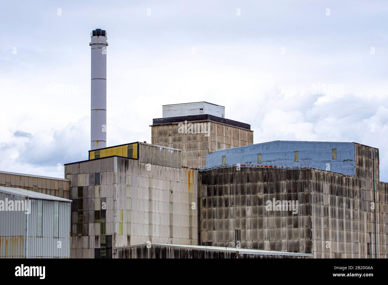 British Salt Factory near Middlewich Cheshire UK Stock Photo Alamy