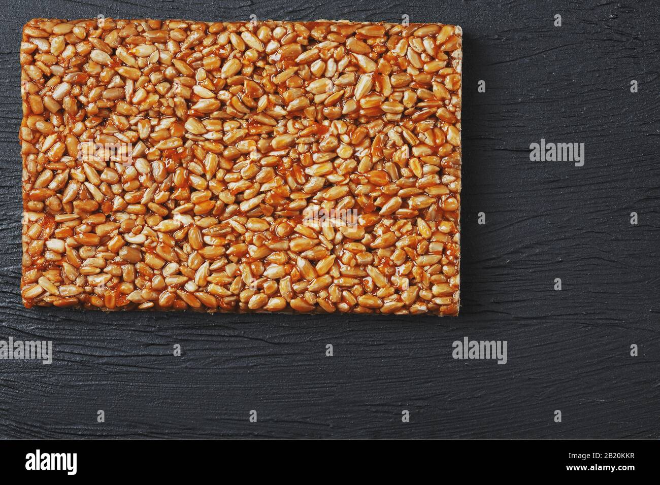 Useful snacks. Fitness diet food. Boletchik from kozinaki sunflower