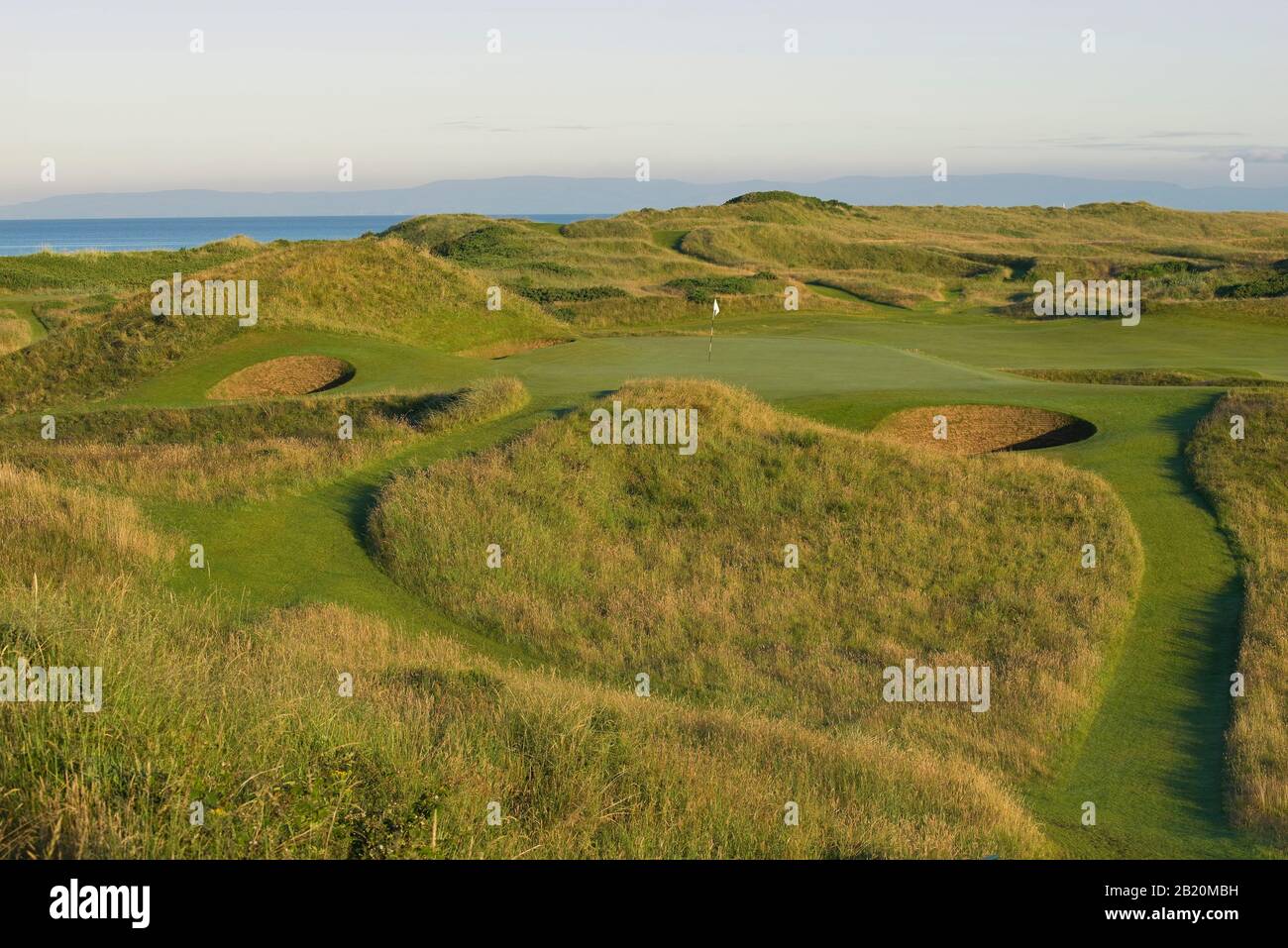 Postage Stamp at Royal Troon Stock Photo