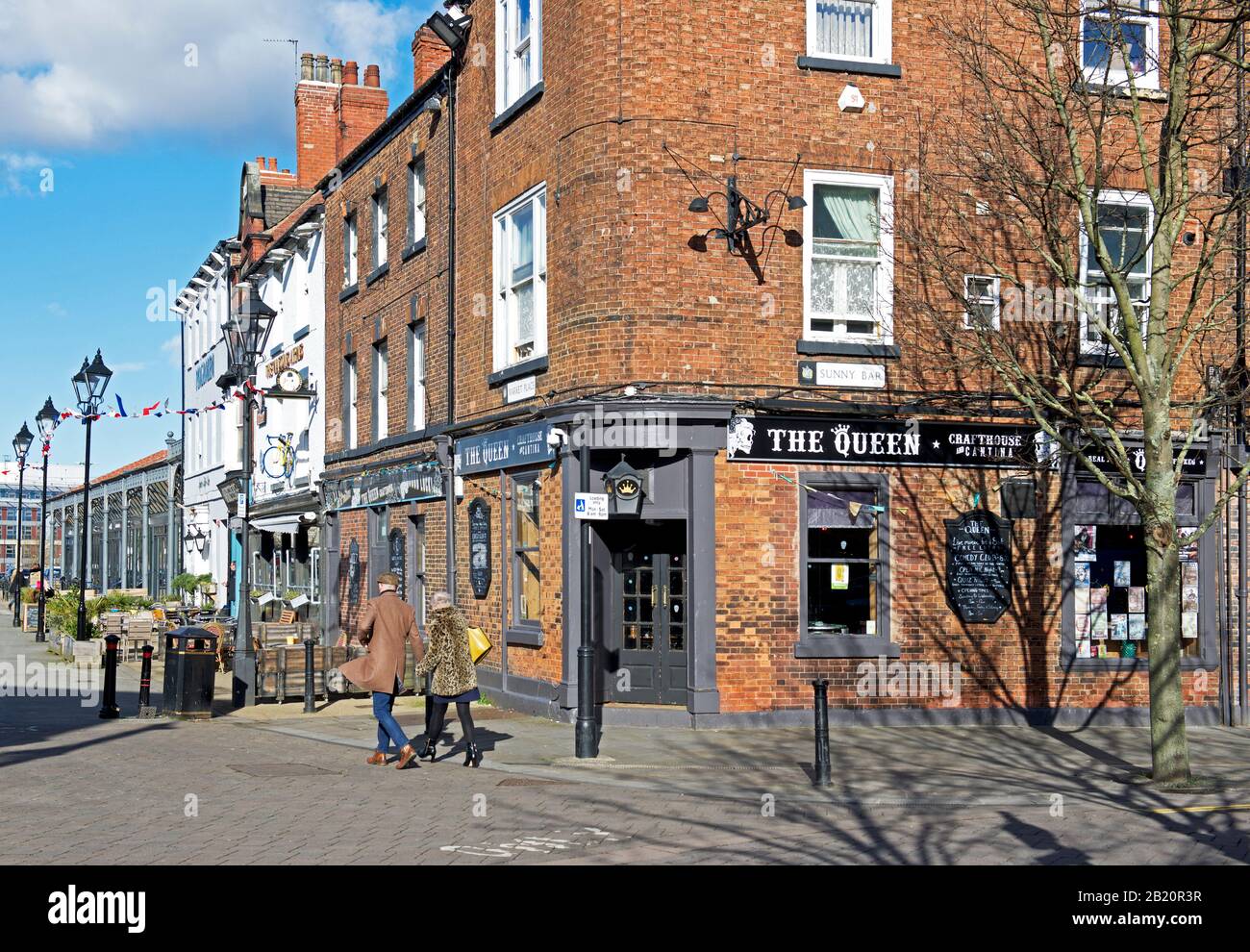 The Queen pub in Doncaster, South Yorkshire, England UK Stock Photo Alamy