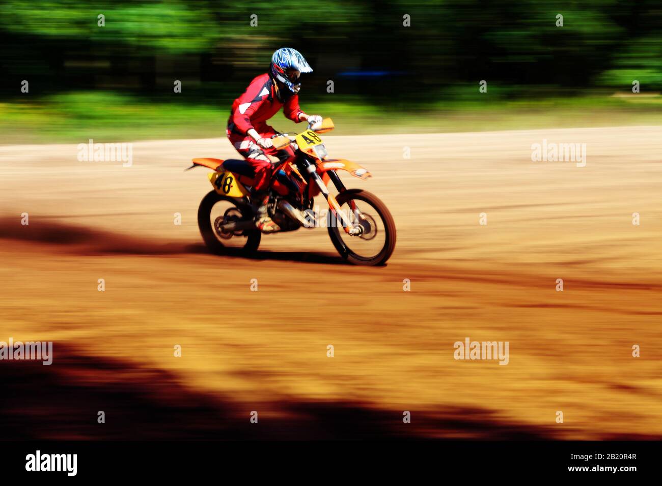 motorcycle scrambling