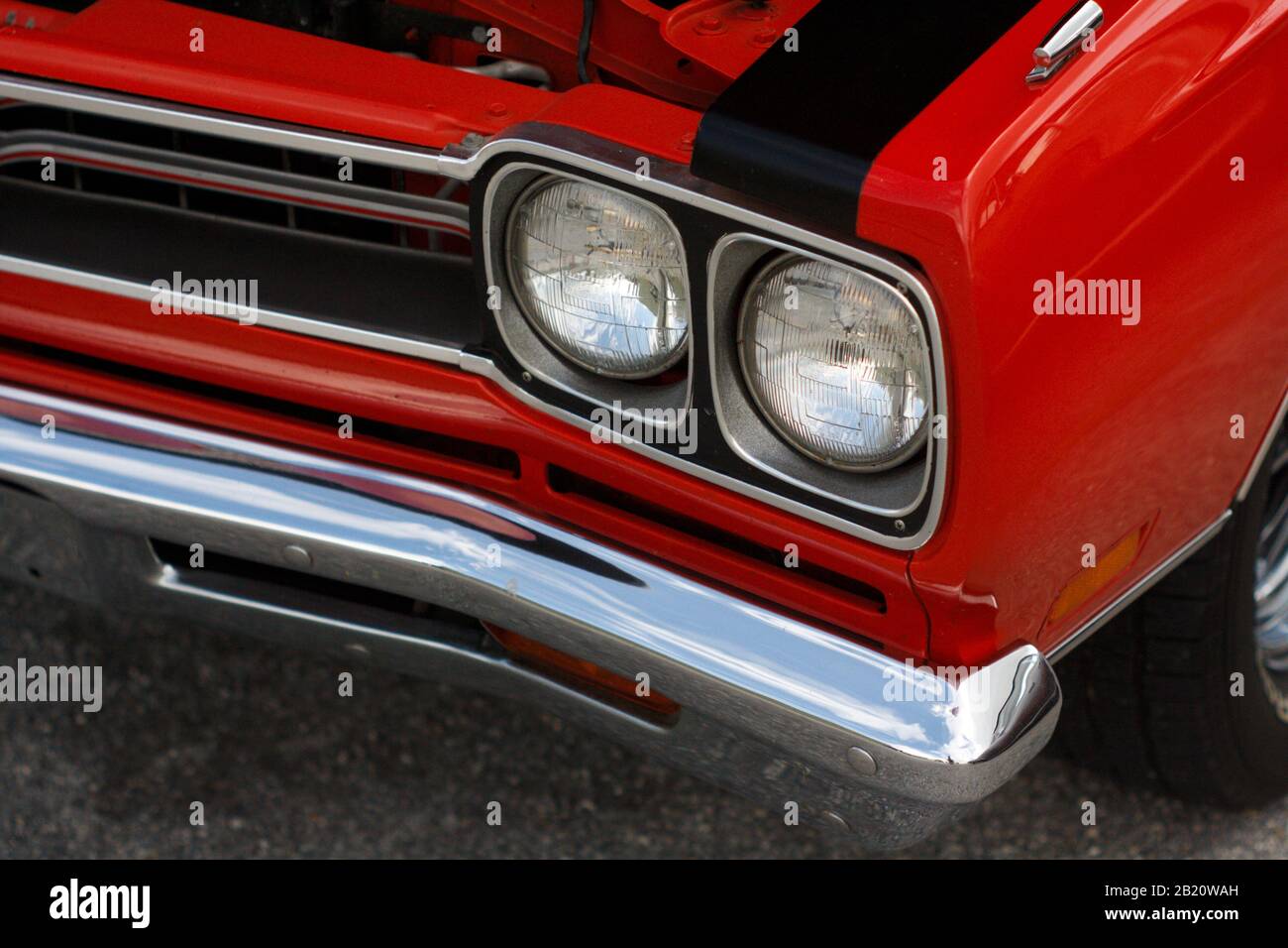 classic car headlight Stock Photo - Alamy