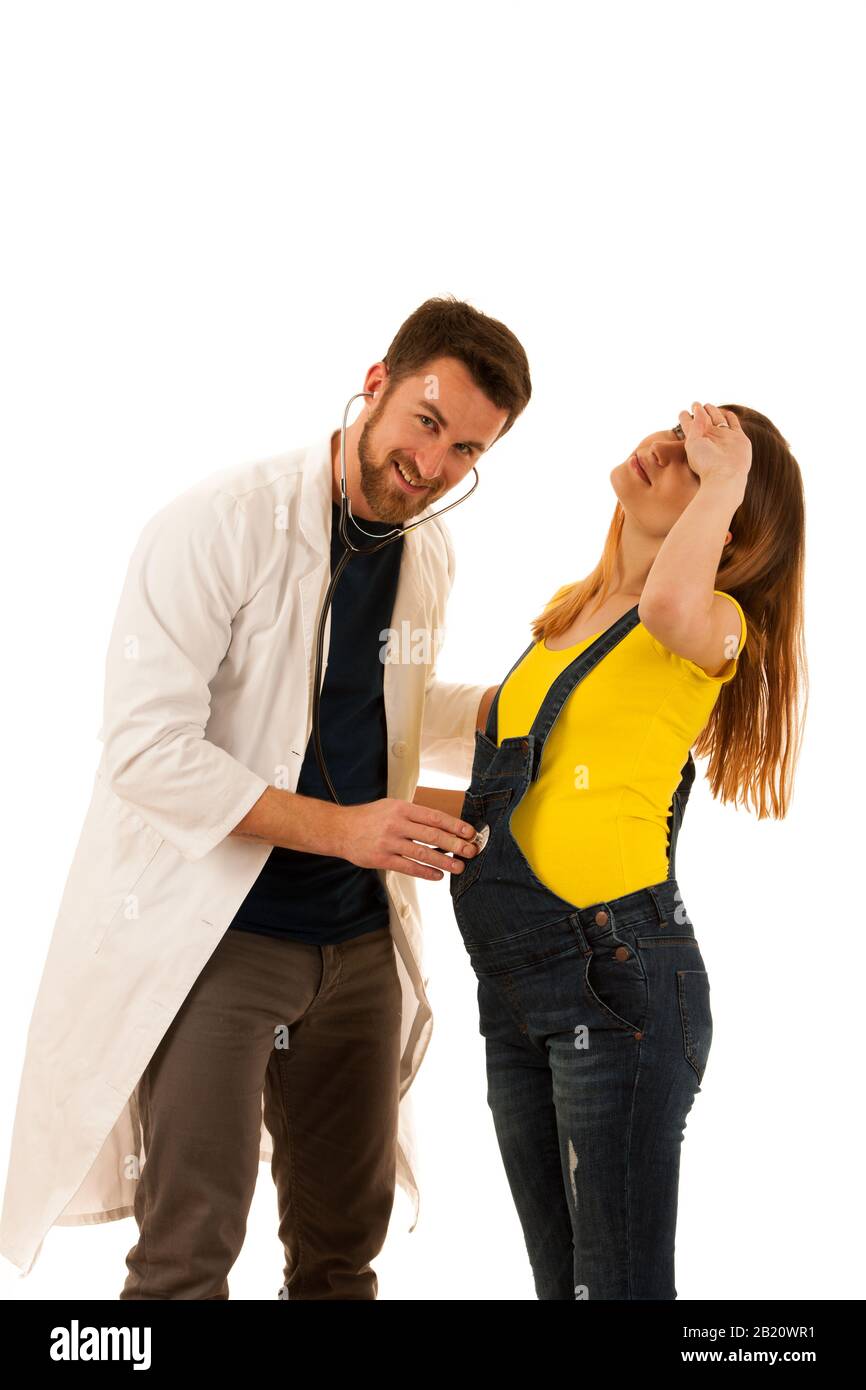 Woman birth man Cut Out Stock Images & Pictures - Alamy