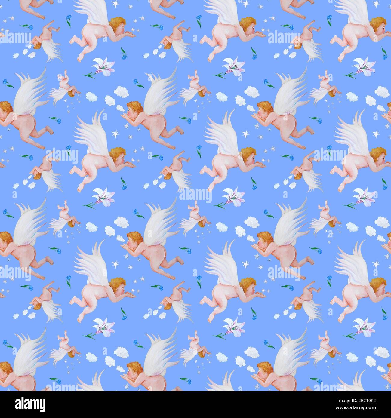 wrapping paper stars