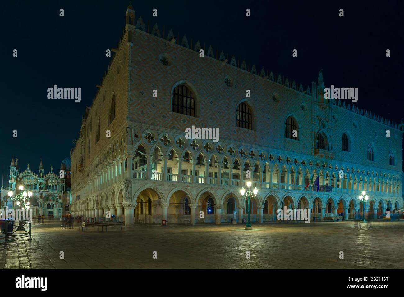 Palazzo Ducale, St. Mark's Square, Venice, Veneto, Italy Stock Photo