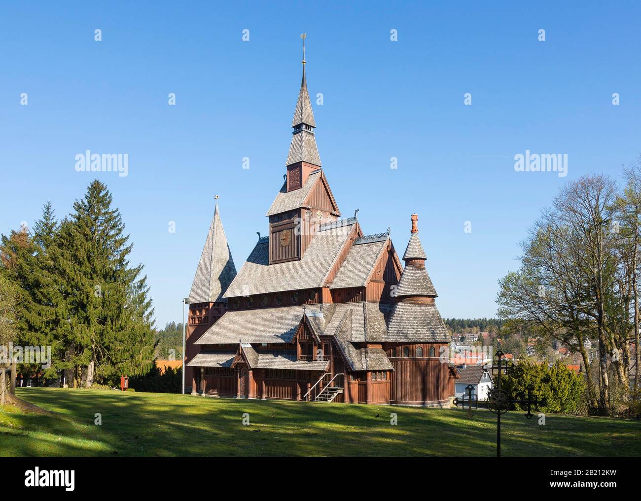 Gustav adolf stave church hires stock photography and images Alamy
