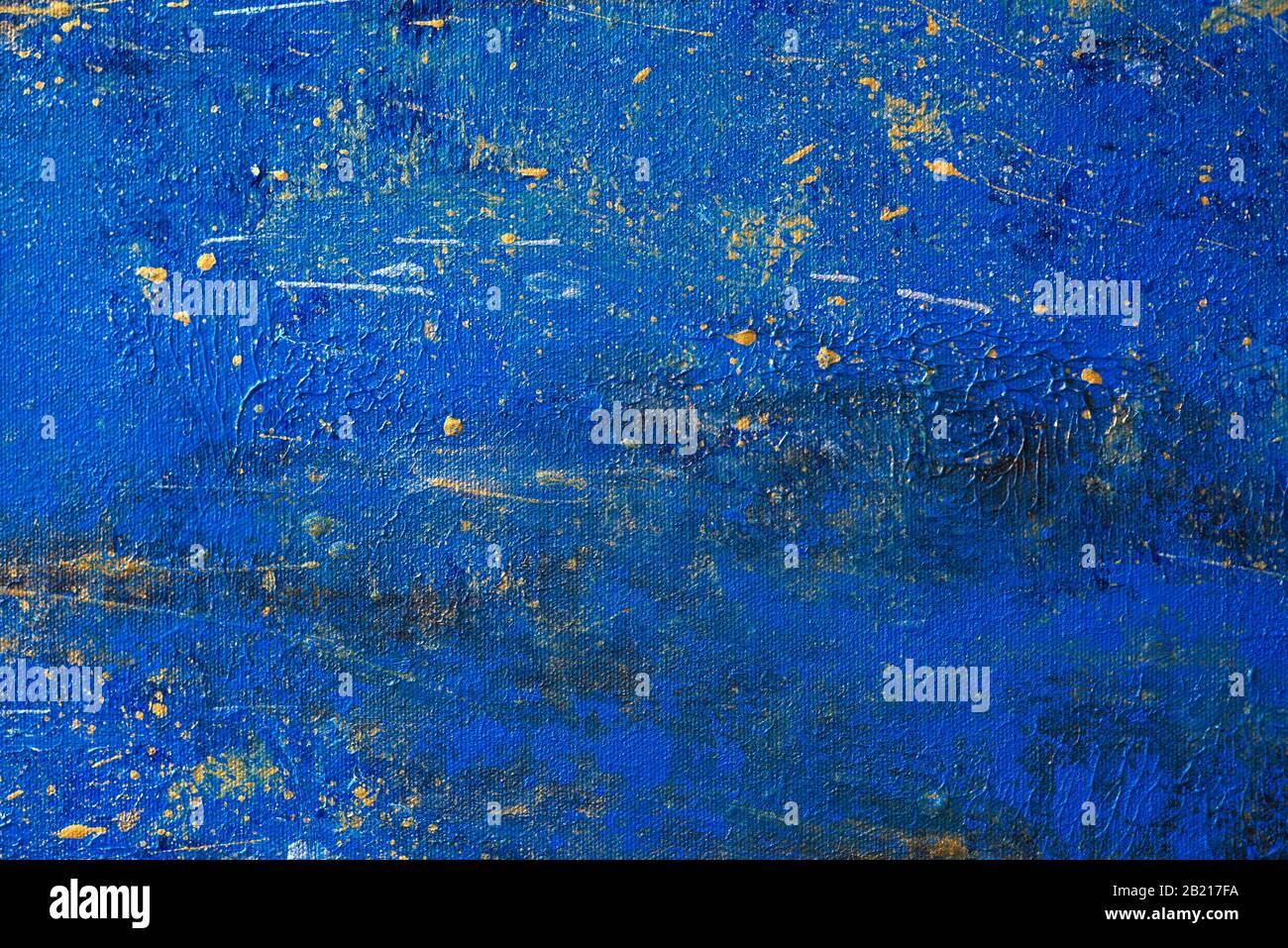 Luxury abstract art painting background turquoise blue and gold