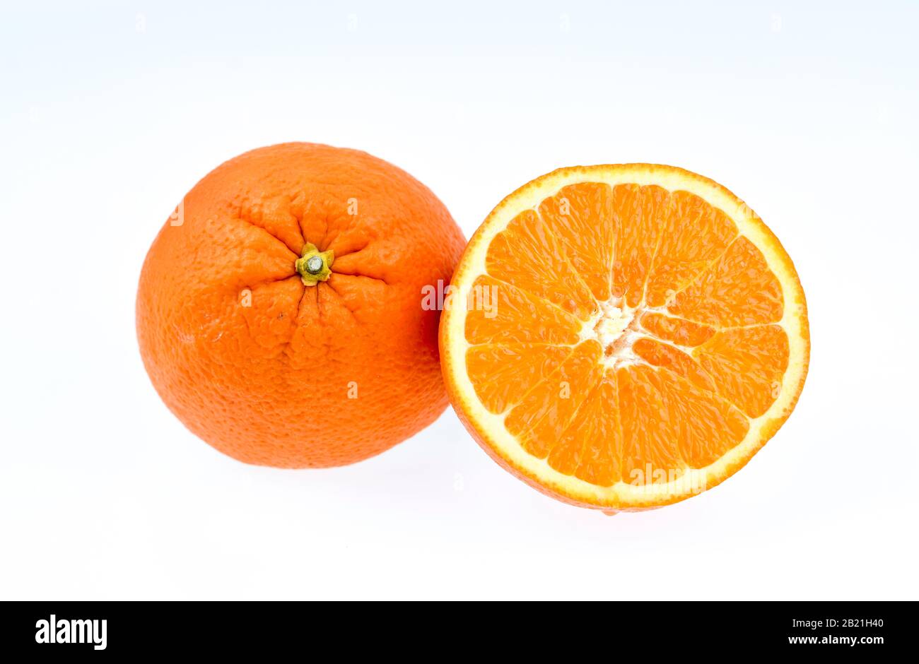 Orange, Studioaufnahme Stock Photo