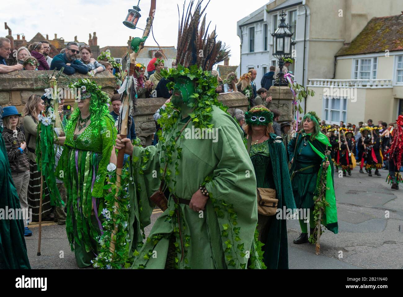 Jack In The Green Festival, Hastings, East Sussex, England, UK Stock Photo