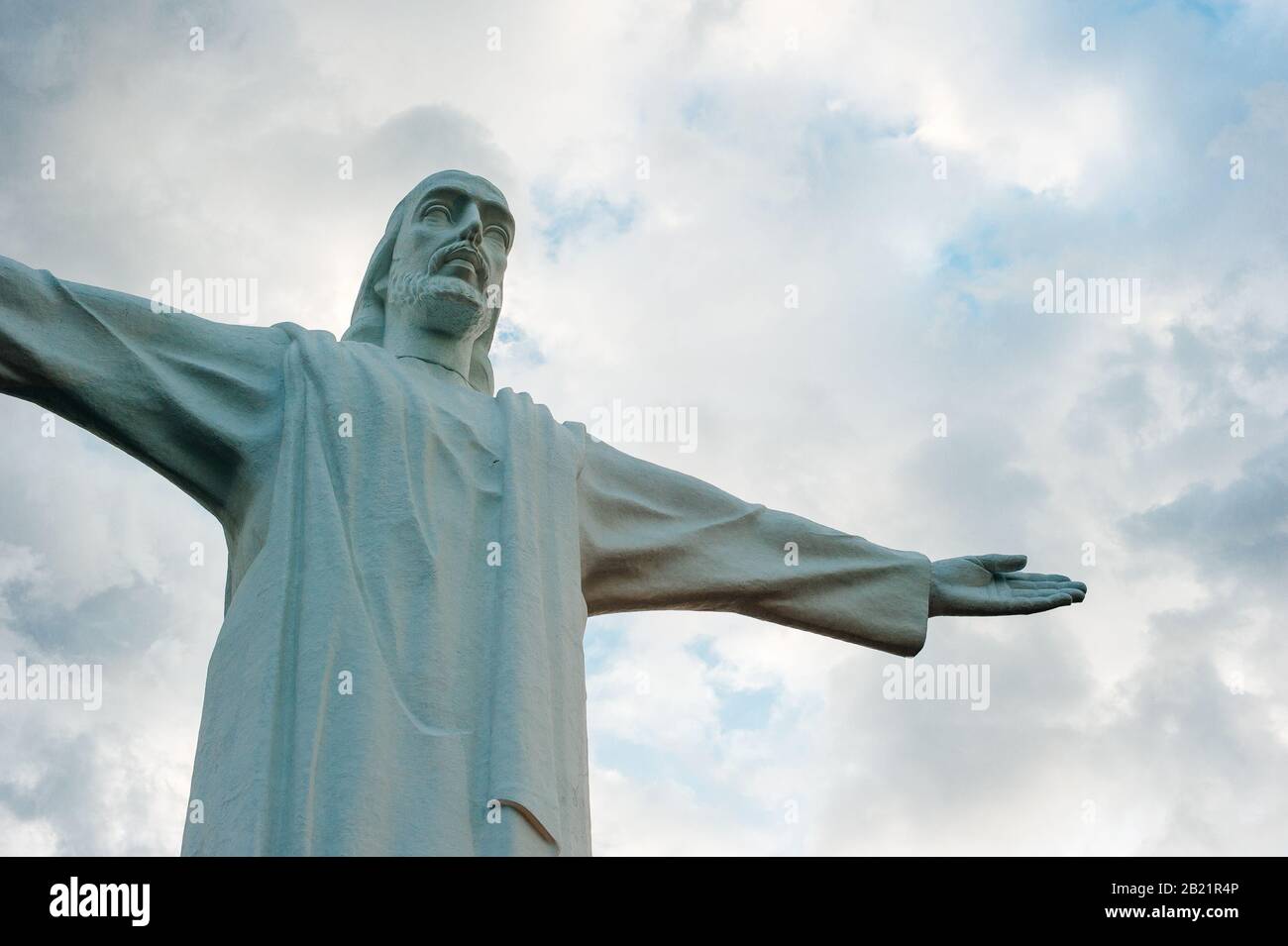 Cali Colombia October 2019 The Statue Of Christ The King In Santiago De Cali Stock Photo Alamy
