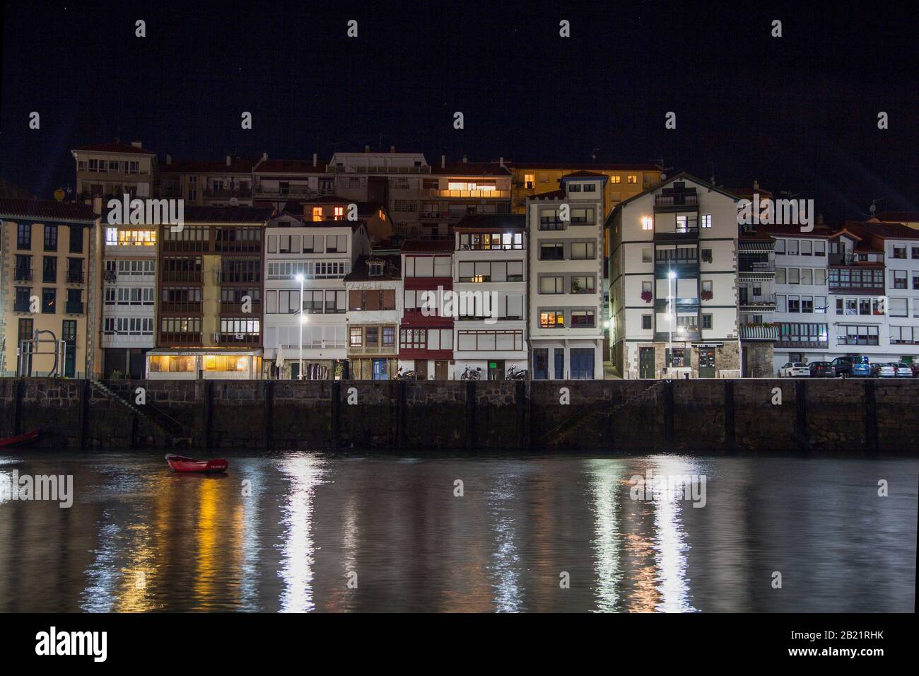 Lekeitio coast in the basque country Stock Photo