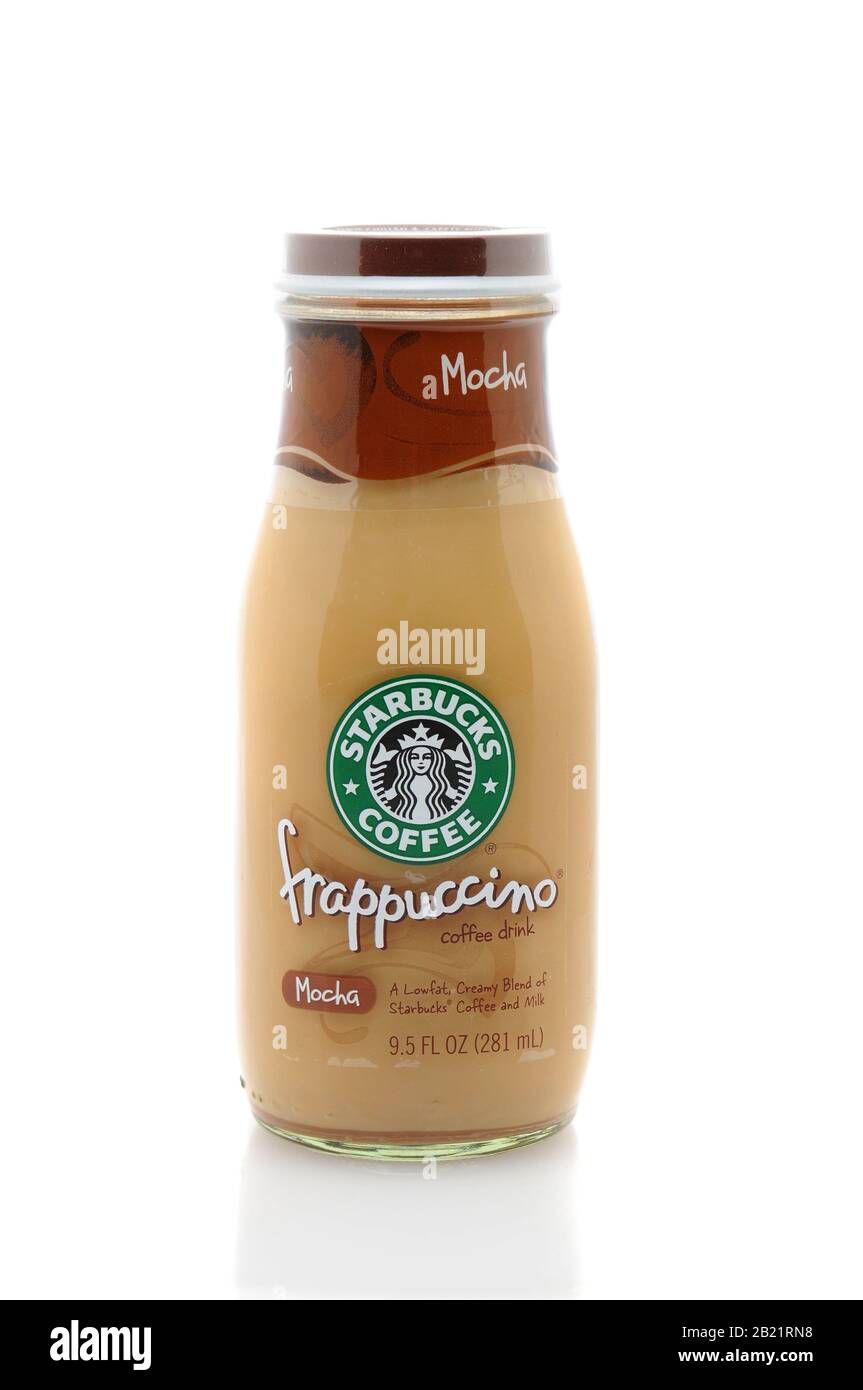 IRVINE, CA January 11, 2013 A 9.5 oz bottle of Starbucks Frappuccino