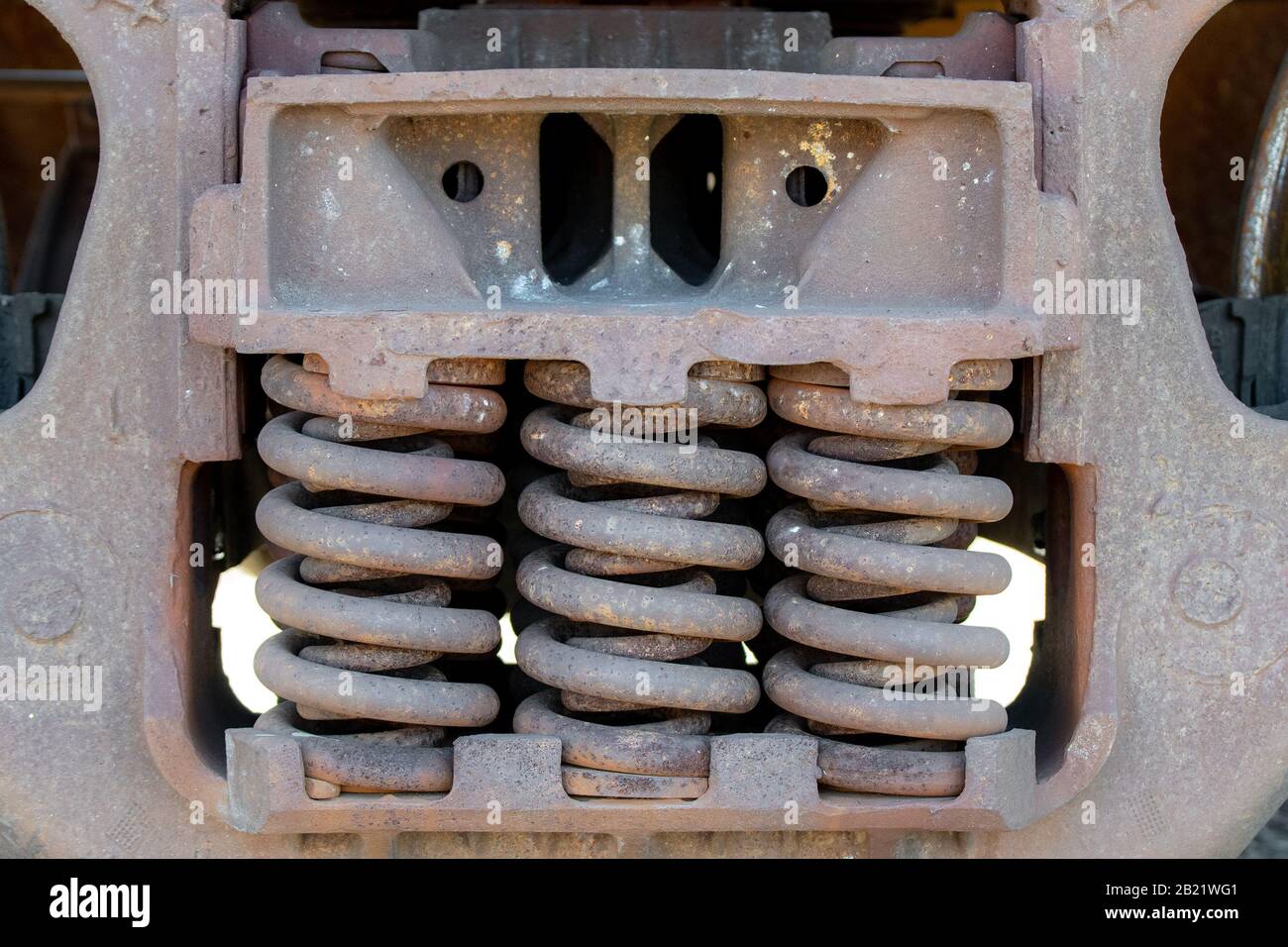 Railroad freight car undercarriage hires stock photography and images