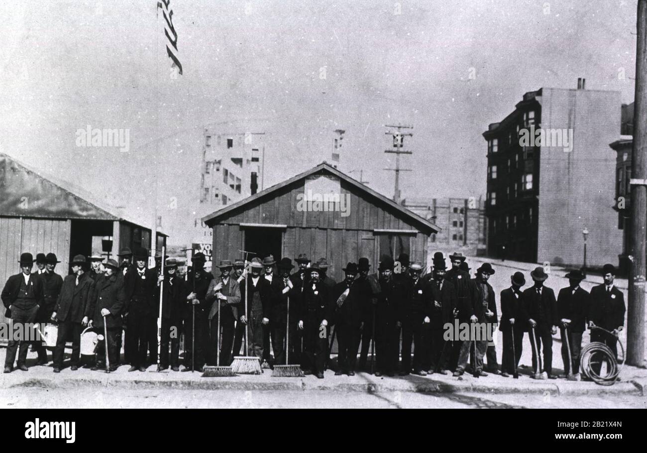 Chinatown san francisco 1900 hi-res stock photography and