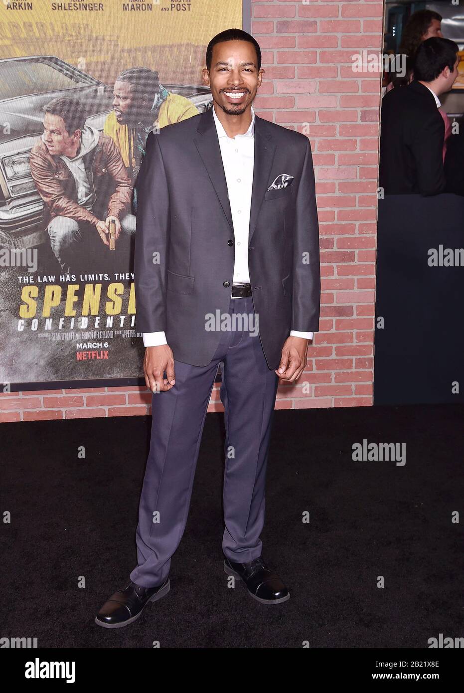 WESTWOOD, CA FEBRUARY 27 Brandon Scales attends the Premiere of