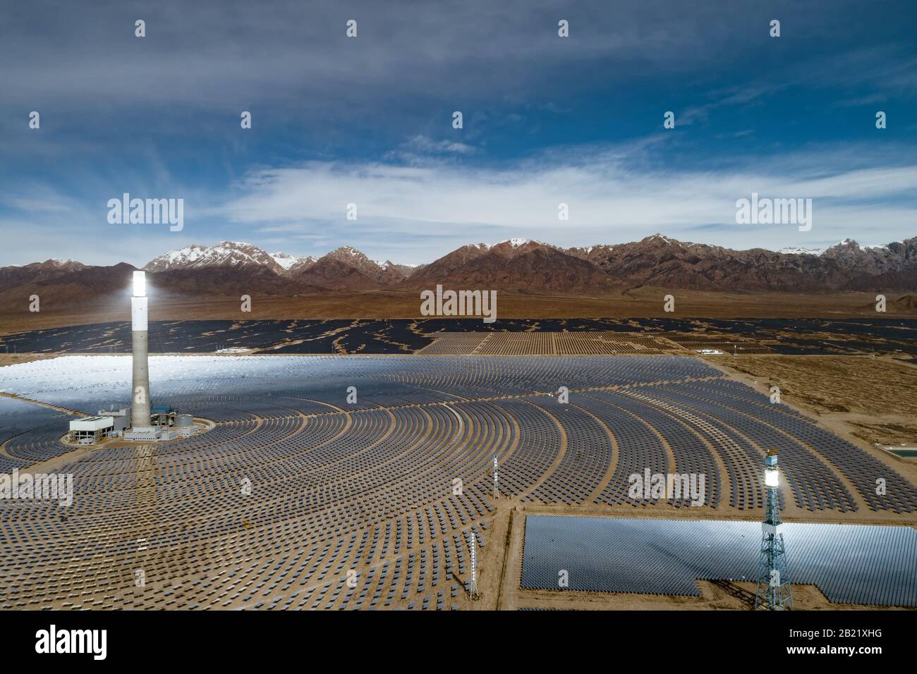 Thermal power plant reflecting hi-res stock photography and images - Alamy