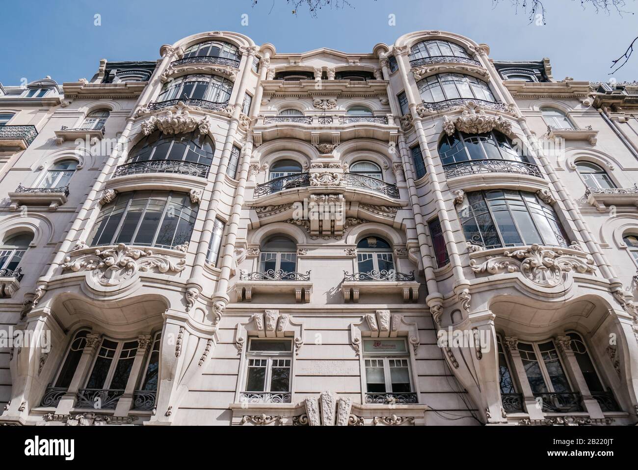 Beautiful Avenida da Liberdade Lisbon, luxury brands & Prada's window  dressing