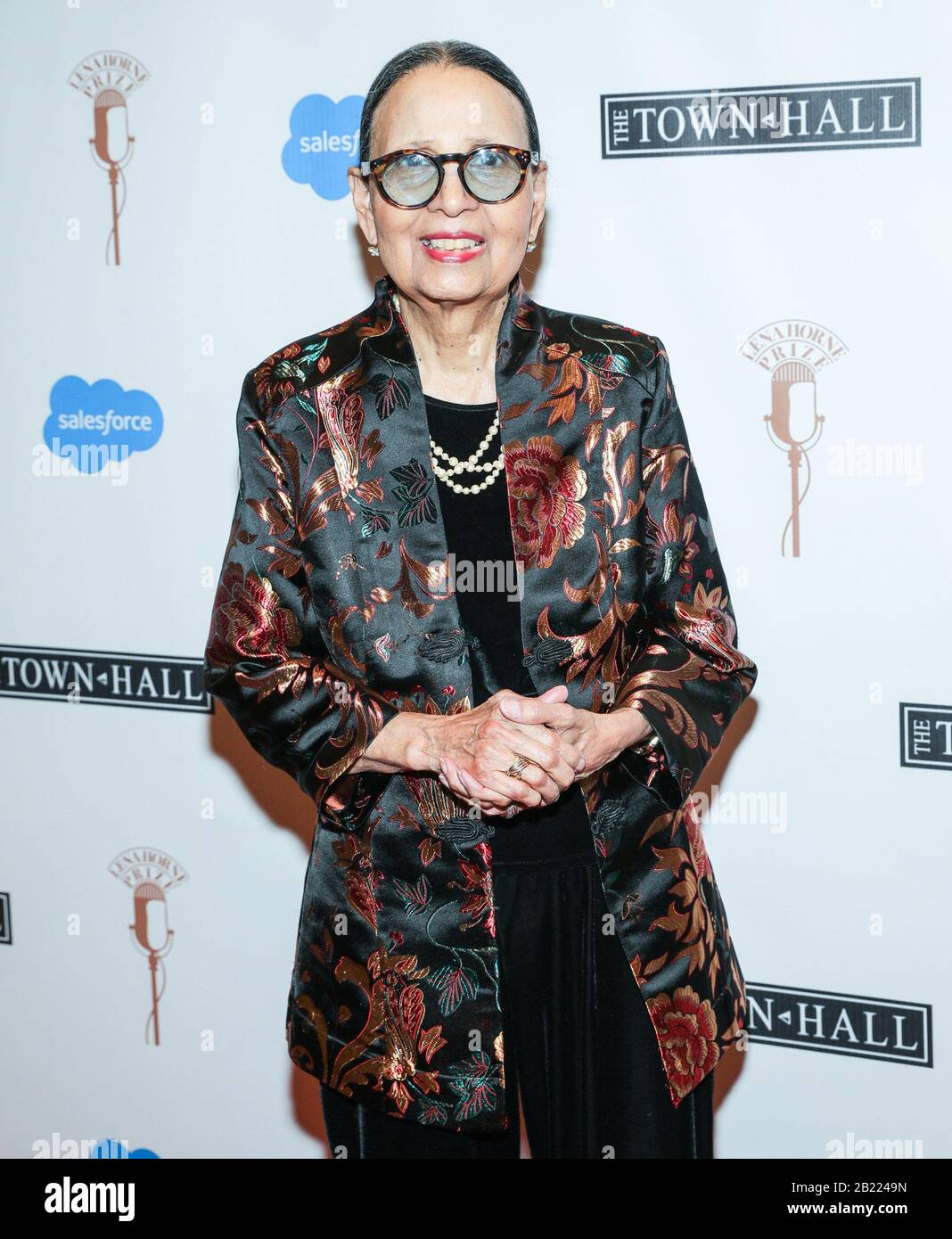 New York, NY, USA. 28th Feb, 2020. Gail Lumet Buckley at arrivals for The  Lena Horne Prize for Artists Creating Social Impact Inaugural Celebration,  Steinway Hall, New York, NY February 28, 2020., image size:1068x1390