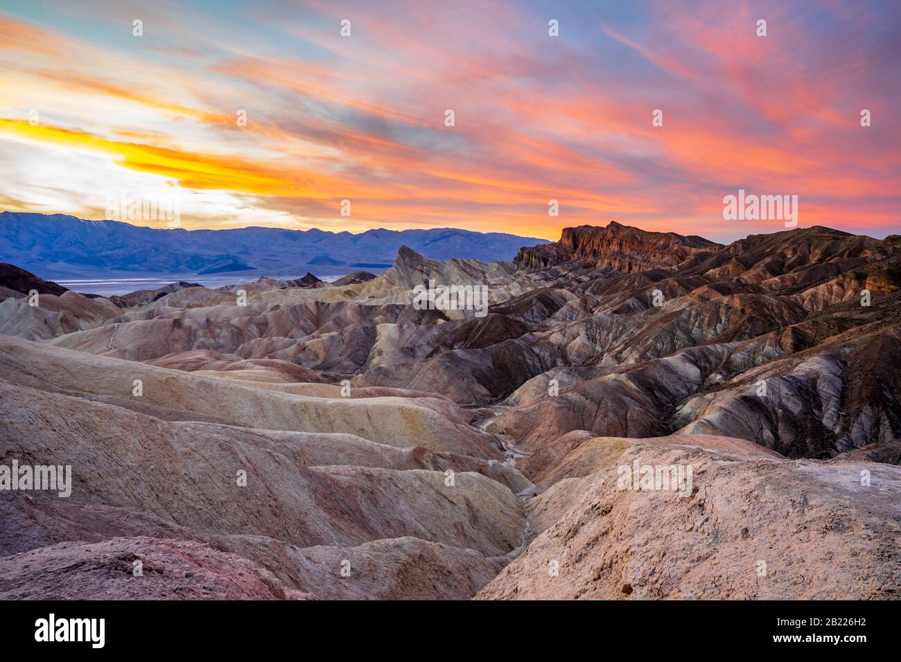 death valley zabriskie point Stock Photo Alamy