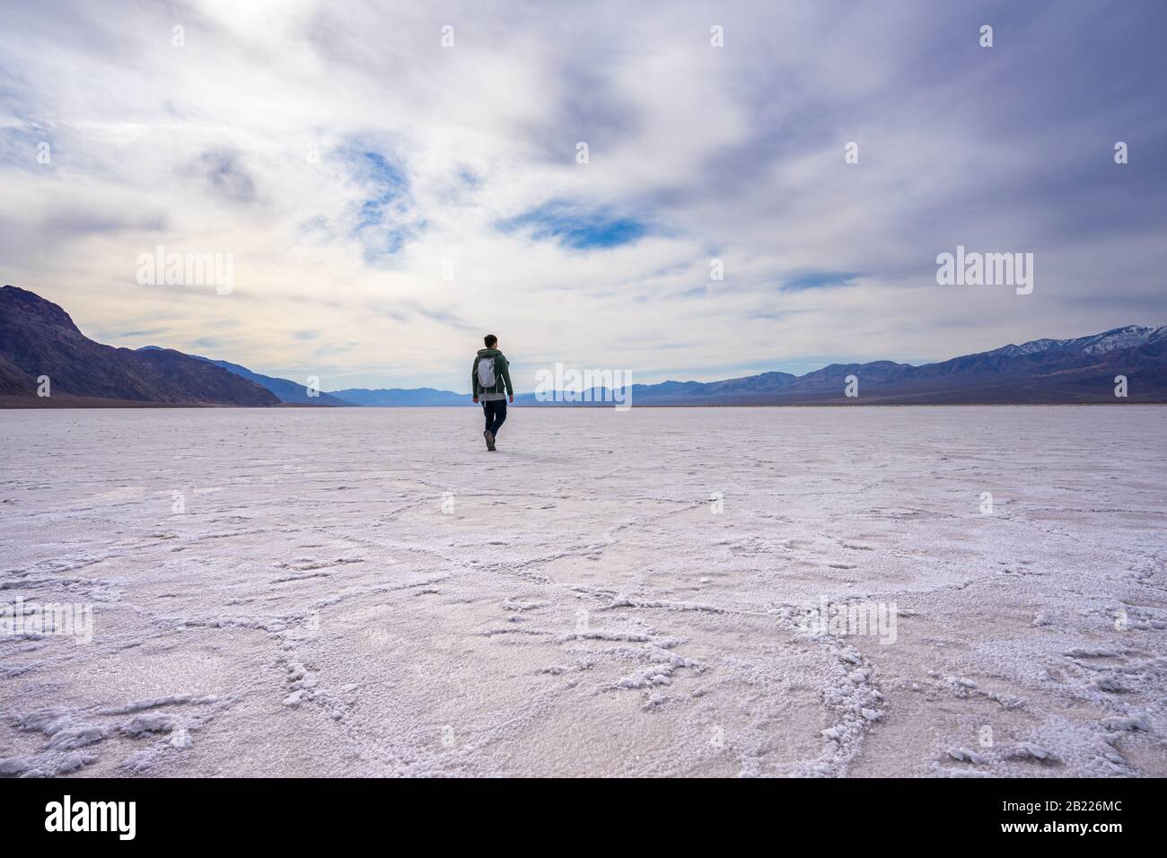 Dawn salt flats death hi-res stock photography and images - Alamy