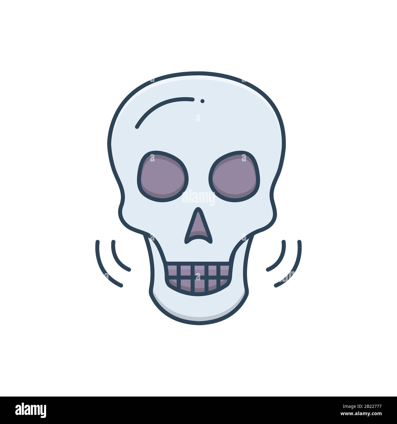 Skeleton icon Stock Vector
