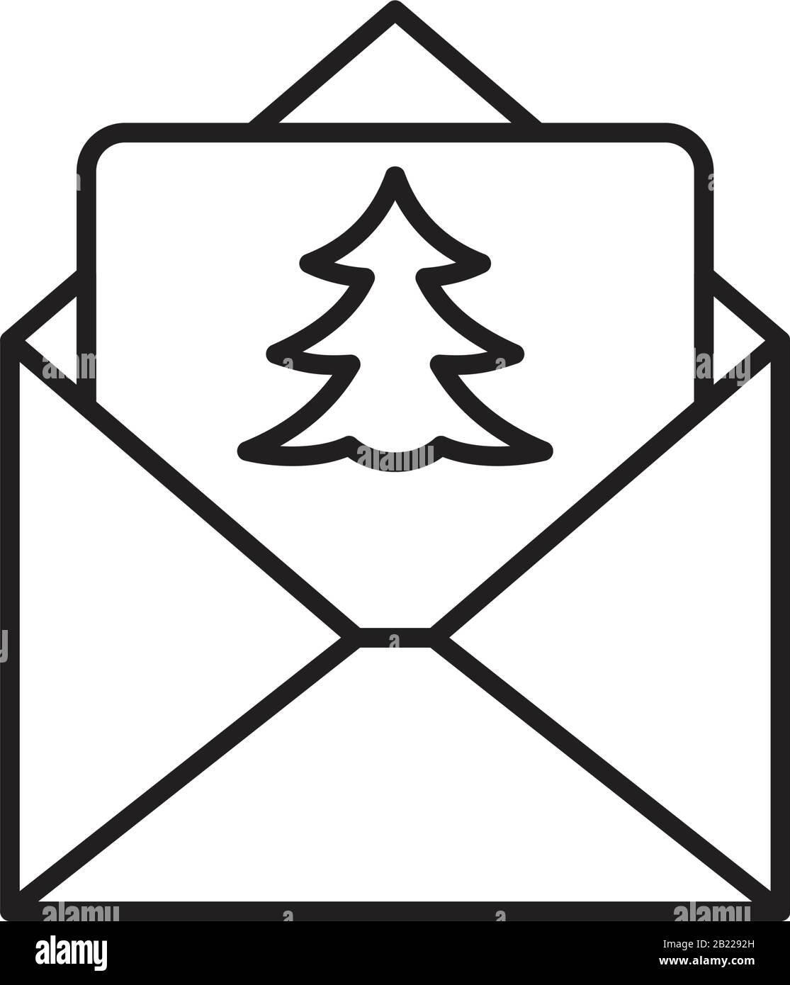 Christmas Letter Paper Black And White