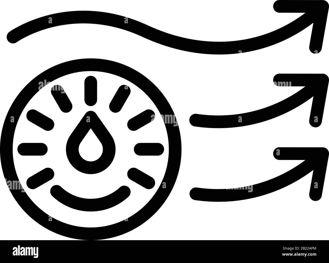 Heat thermometer hot temperature dial gauge Stock Vector Images - Alamy