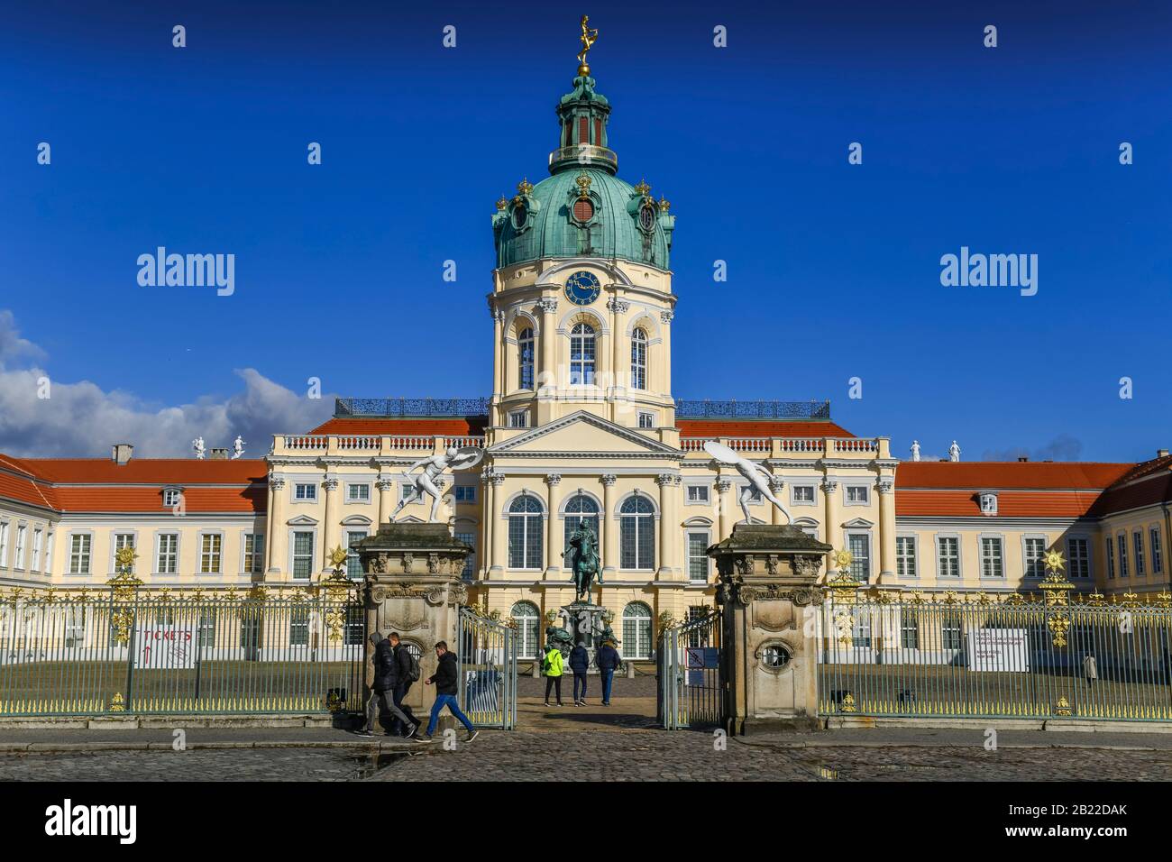 Schloss Charlottenburg, Spandauer Damm, Charlottenburg, Berlin, Deutschland Stock Photo