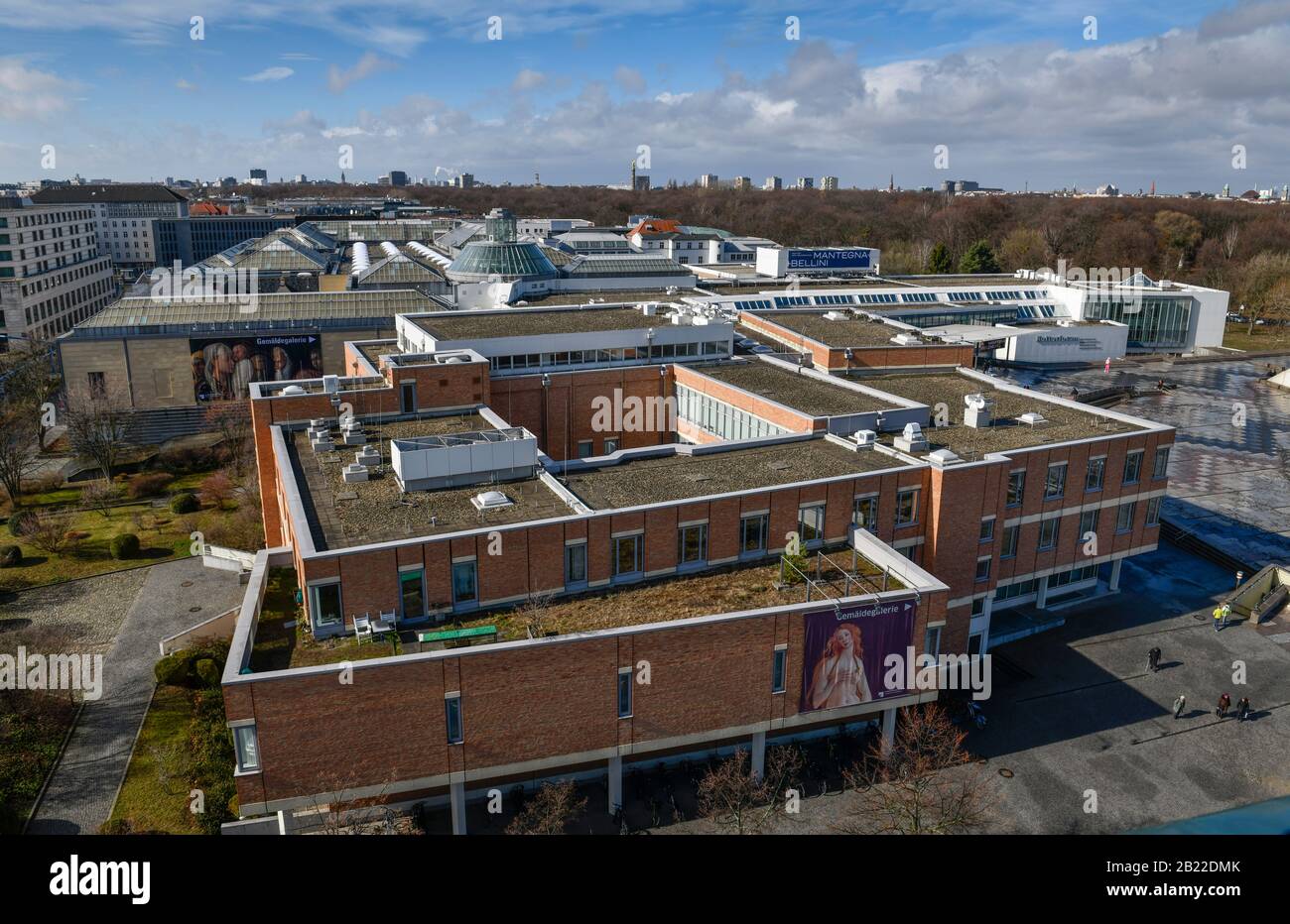 Gemäldegalerie, Kulturforum, Tiergarten, Mitte, Berlin, Deutschland Stock Photo