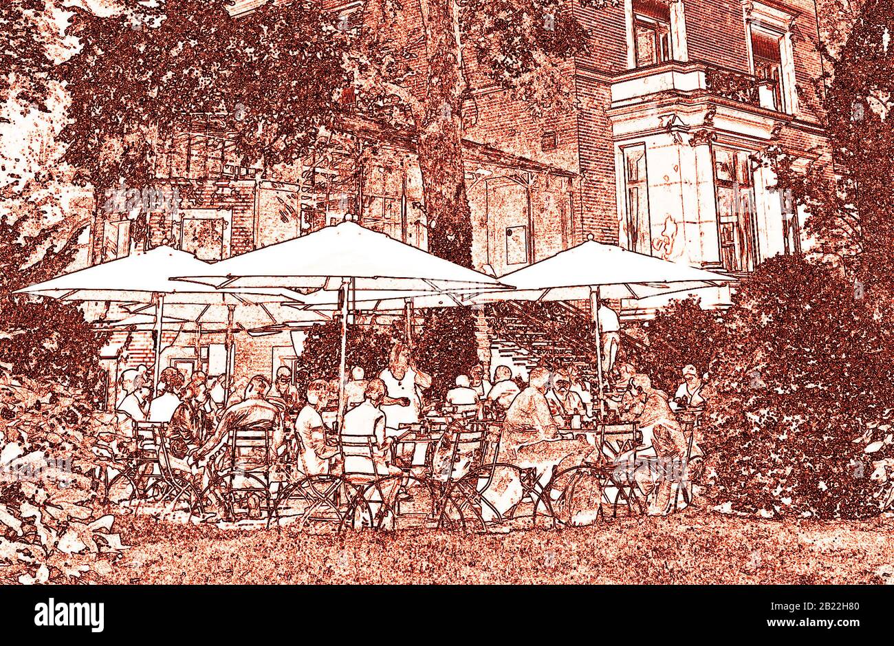 Bilder von Café im Literaturhaus: A Drawing Adventure for Young Artists