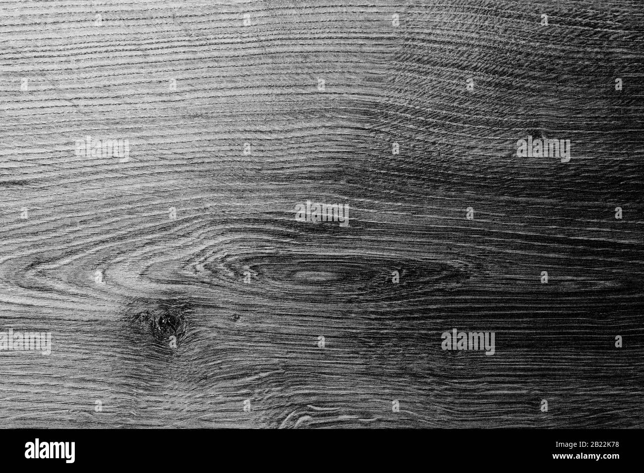 Seamless background of black and white wood grain Stock Photo