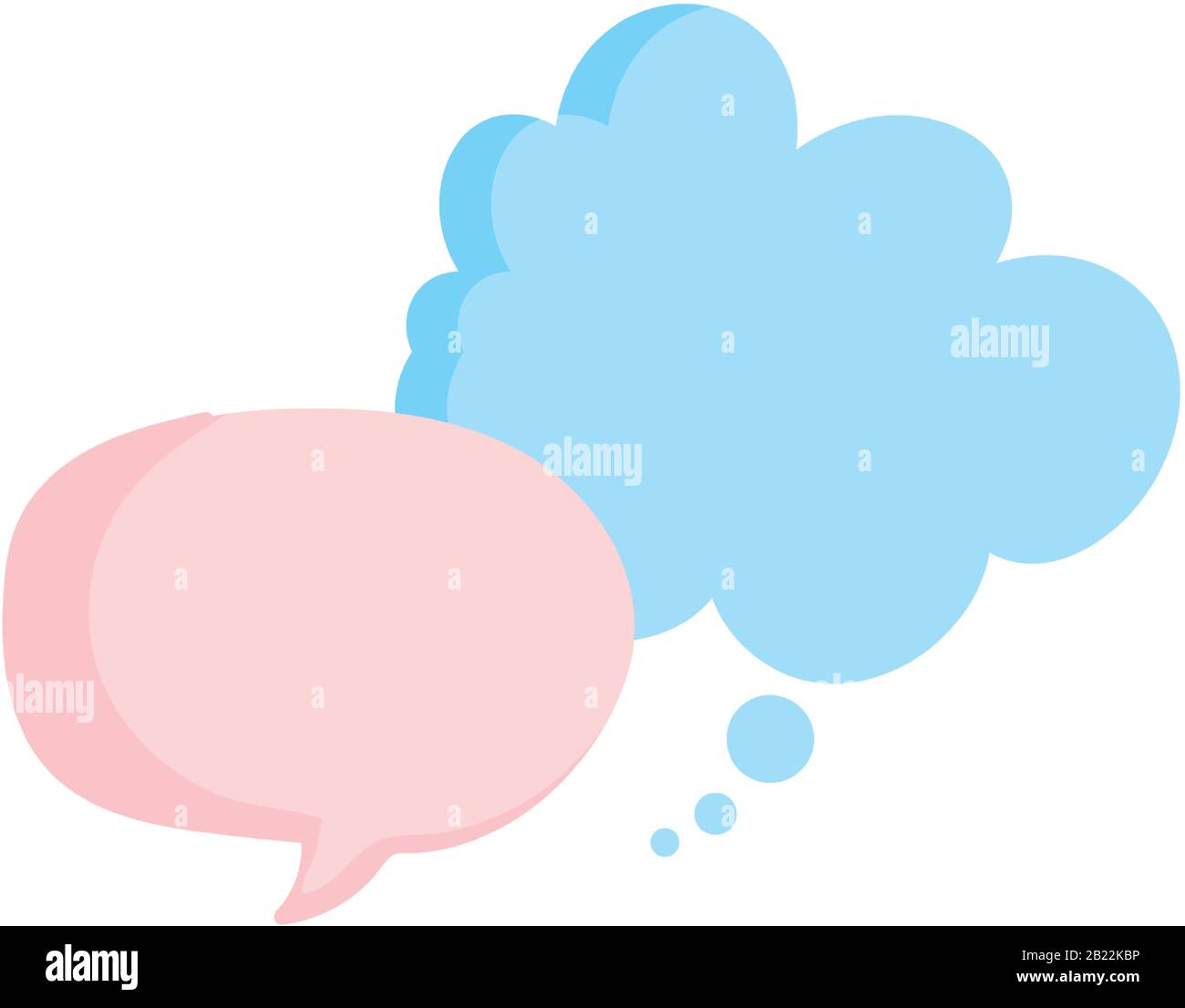 speech bubble cloud talk design icon on white background vector ...