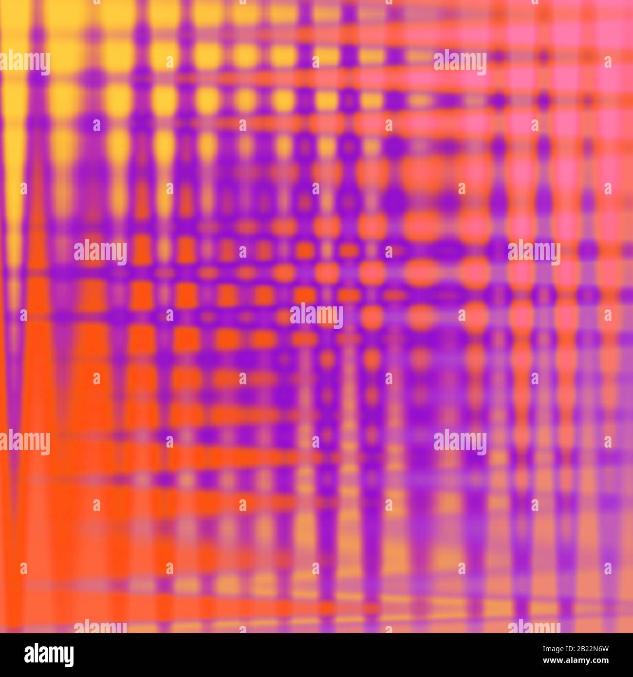 Abstract neon magenta red purple digitally generated waves background Stock Photo