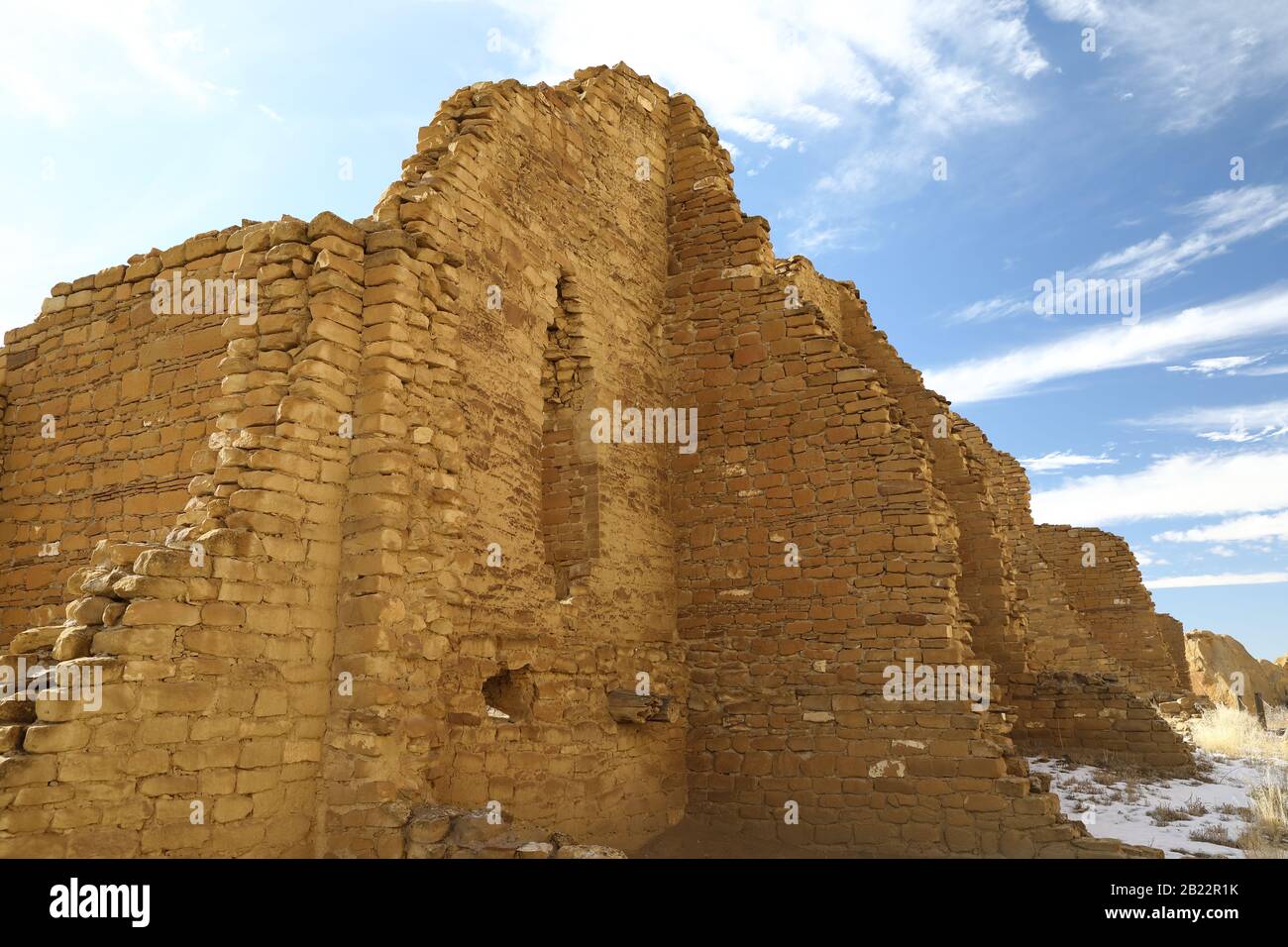 Kin Kletso ,Navajo for “yellow house”,Chaco Culture National Historical ...
