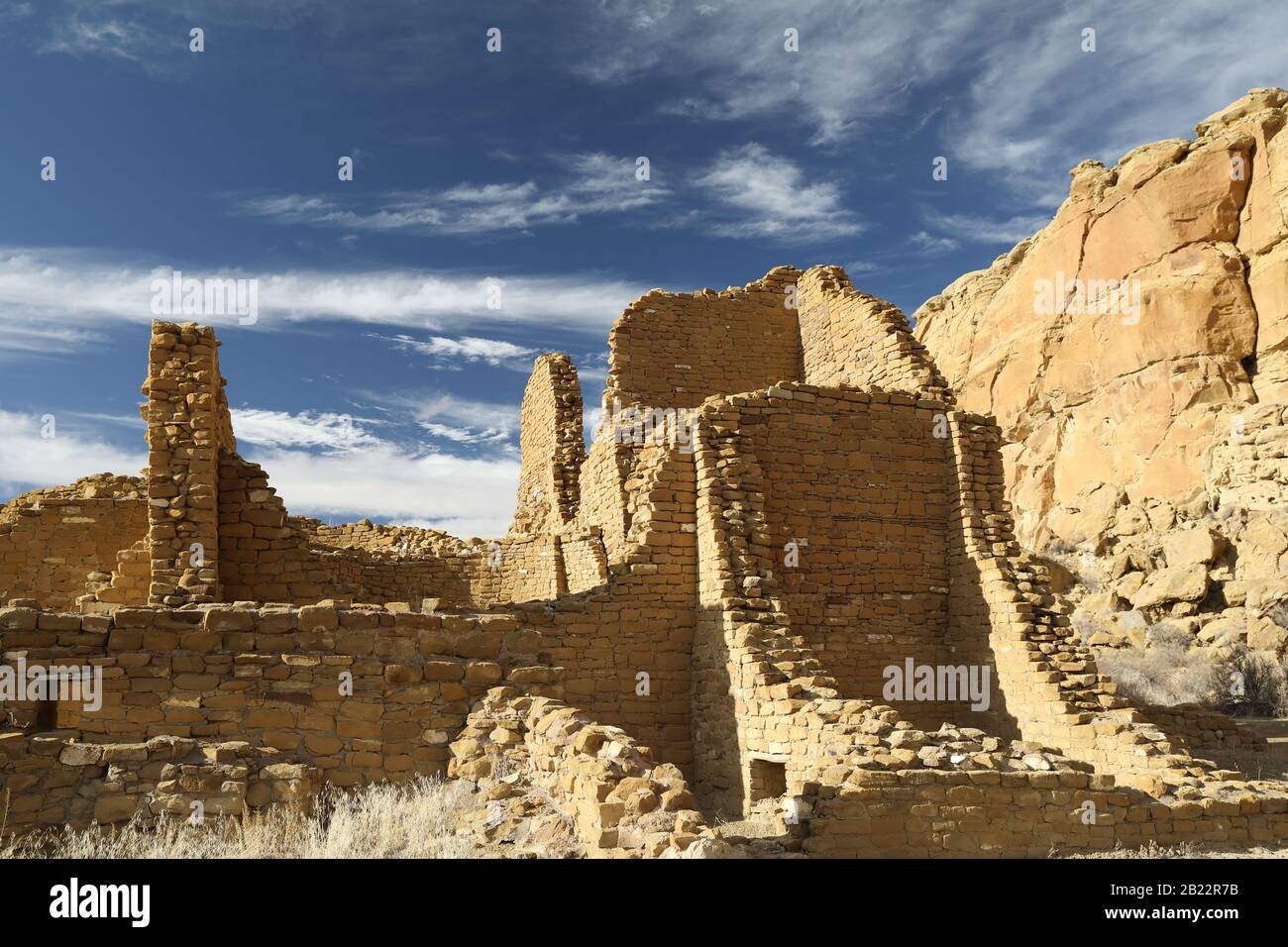 Kin Kletso ,Navajo for “yellow house”,Chaco Culture National Historical ...