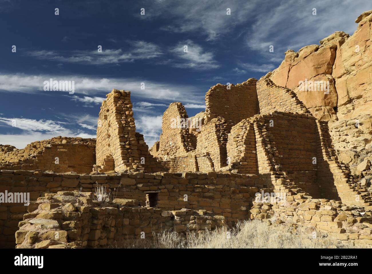 Kin Kletso ,Navajo for “yellow house”,Chaco Culture National Historical ...
