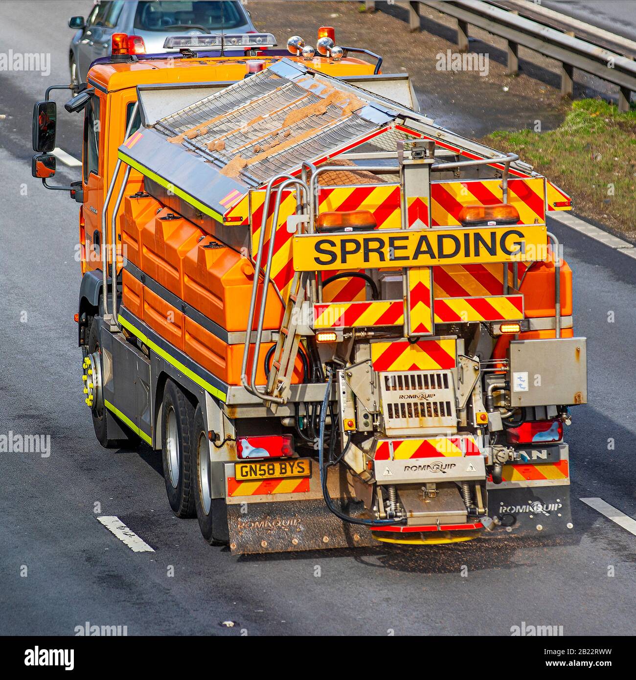 Road gritting machines hires stock photography and images Alamy
