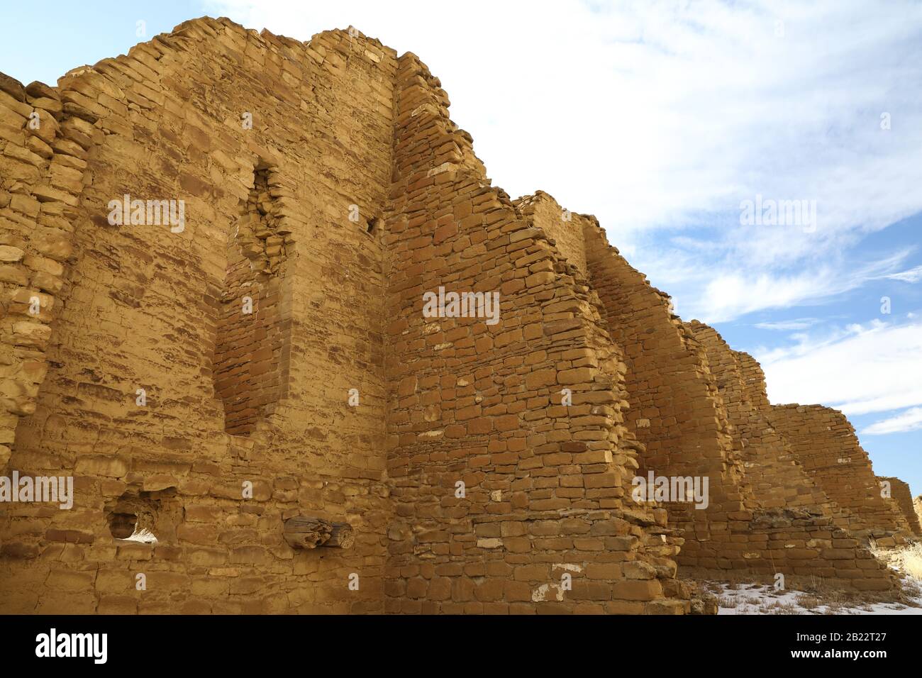 Kin Kletso ,Navajo for “yellow house”,Chaco Culture National Historical ...