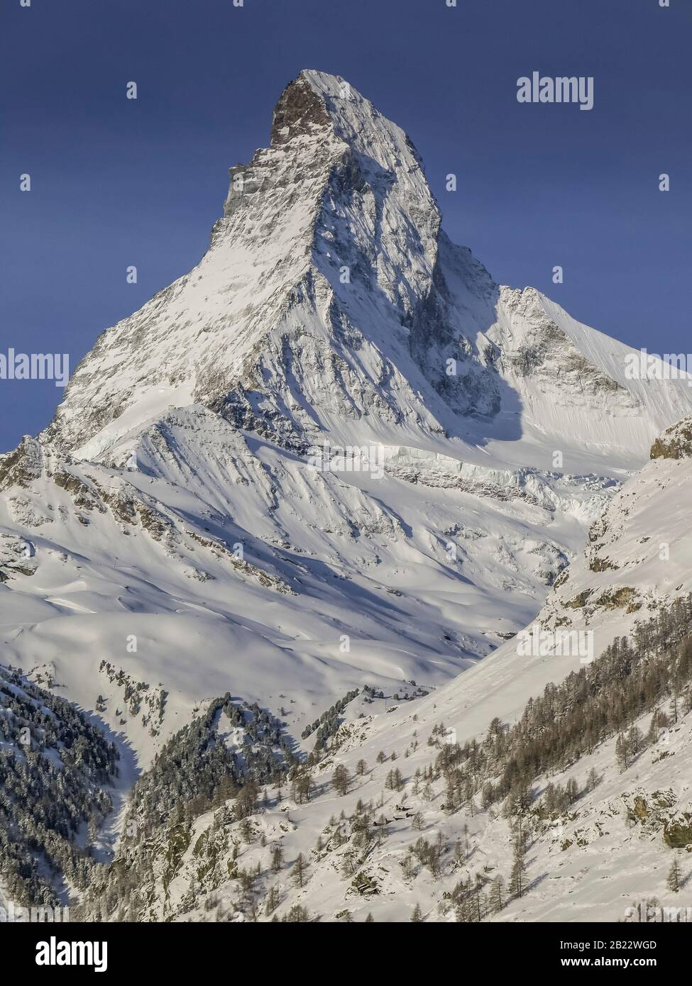 Matterhorn, Wallis, Schweiz Stock Photo - Alamy