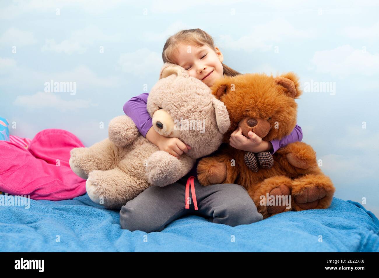 big teddy bear for her