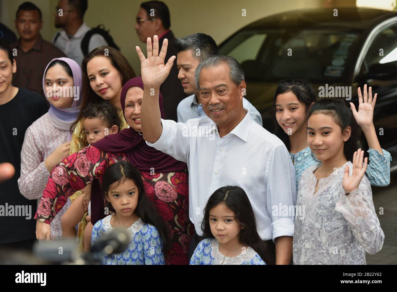 Kuala Lumpur Malaysia 29th Feb 2020 Muhyiddin Yassin Attends A Press Conference At Home In Kuala Lumpur Malaysia Feb 29 2020 Malaysia S King Sultan Abdullah Sultan Ahmad Shah Has Agreed With The