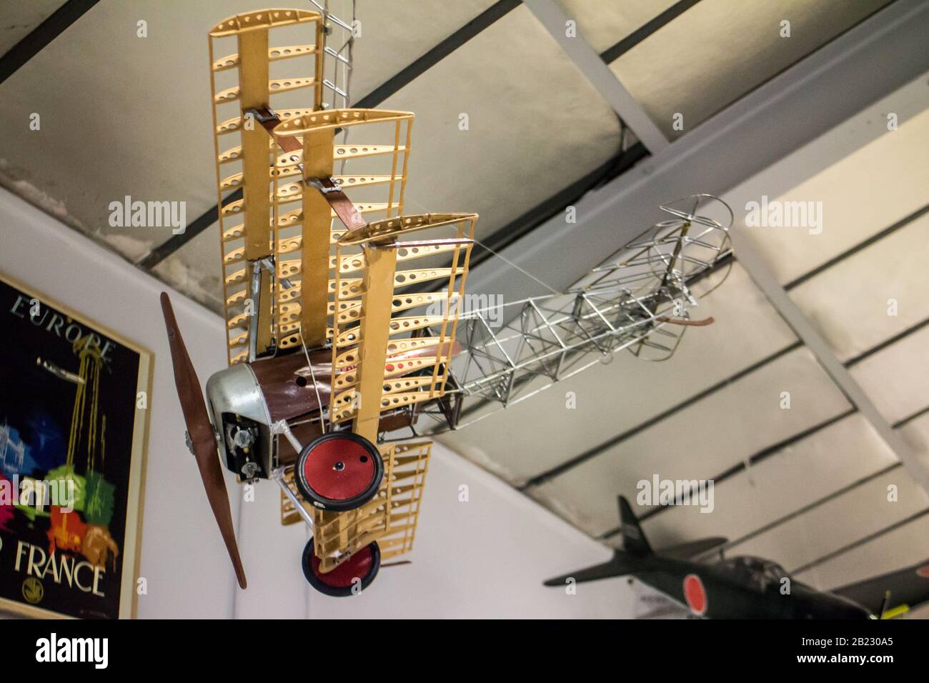Musée de l'Aviation,Saint Victoret (13,France) : FOKKER Triplane Stock Photo
