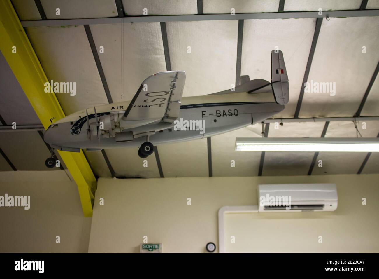 Musee De L Aviation Saint Victoret 13 France Breguet 2 Ponts Stock Photo Alamy