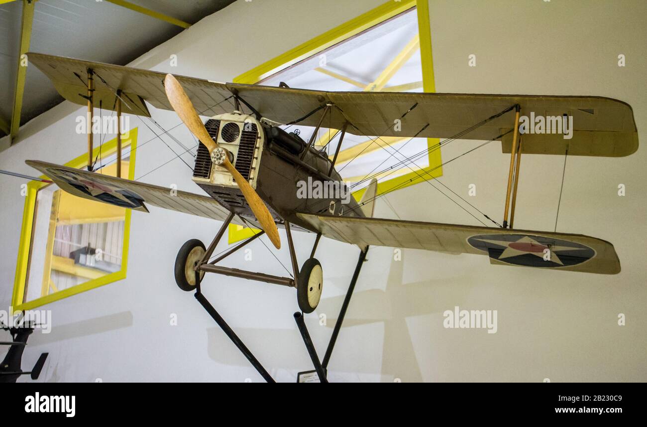 Musée de l'Aviation,Saint Victoret (13,France) Woseley Stock Photo