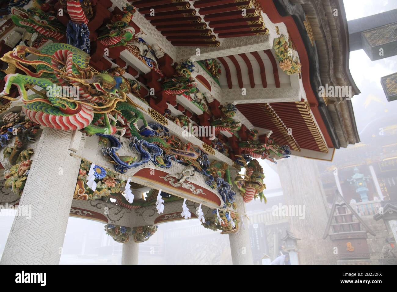 Mitumine shrine in Chichibu,Saitama,Jappan Stock Photo - Alamy