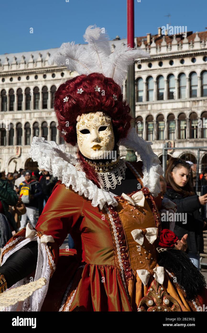 Venice Canaletto Carnival and Masks Stock Photo - Alamy