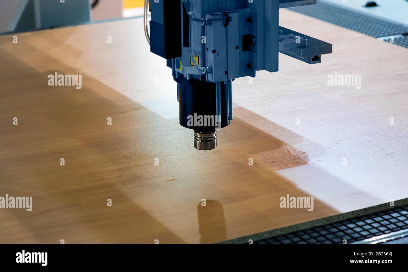 Panel Furniture Cutting Drilling Woodworking CNC Carving Machine