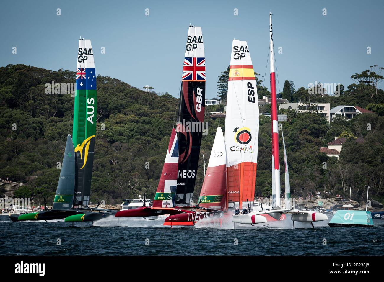 Sailgp sydney hi-res stock photography and images