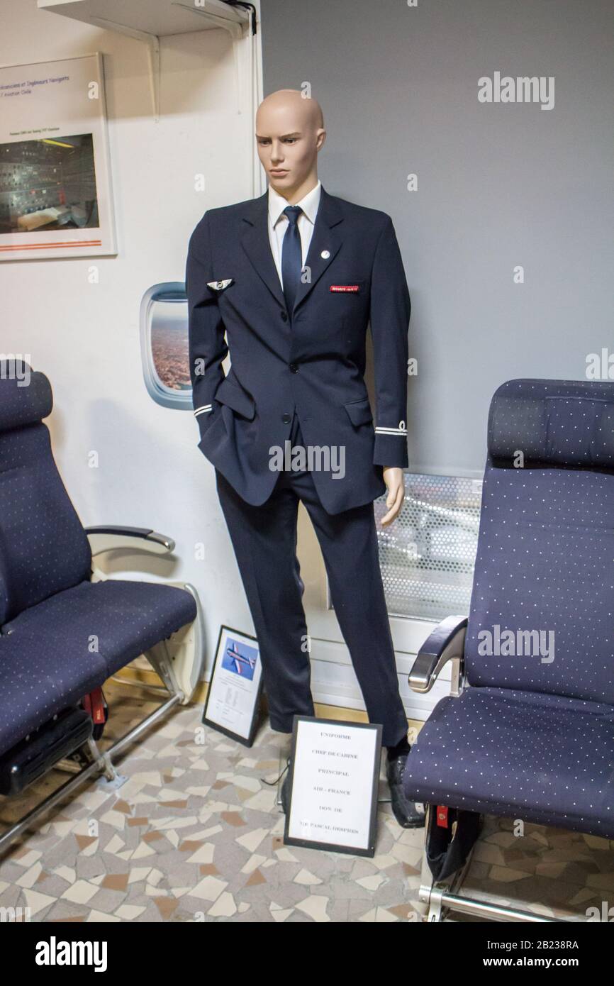 Uniforme air france hi-res stock photography and images - Alamy